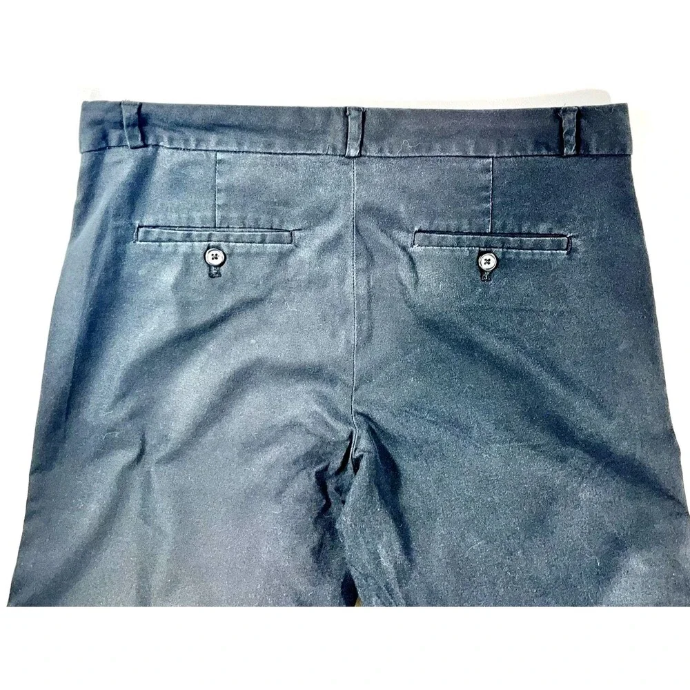 Banana Republic Women's Size 10 Black Cotton Pants - Picture 7 of 8
